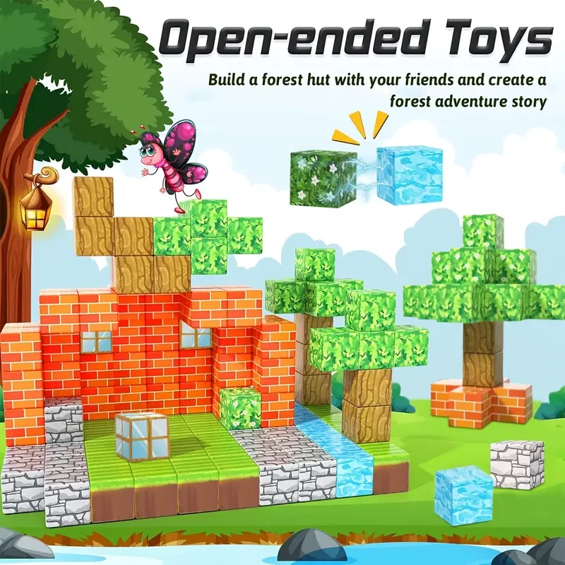 Magnetic Building Blocks