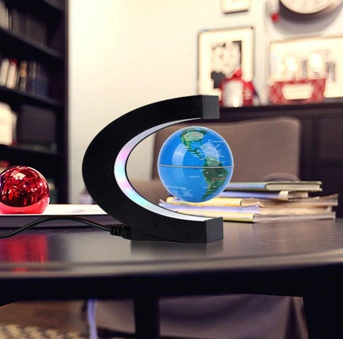 Magnetic Levitation Globe with LED Light