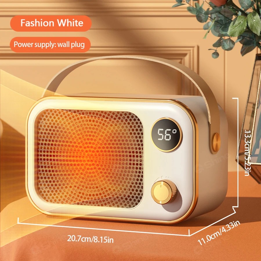 New 1200W Portable Electric Heater  Space Heater with LED Display