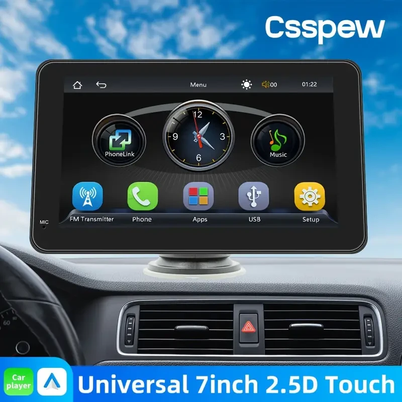 Car Stereo - Portable Wireless 7Touch Screen