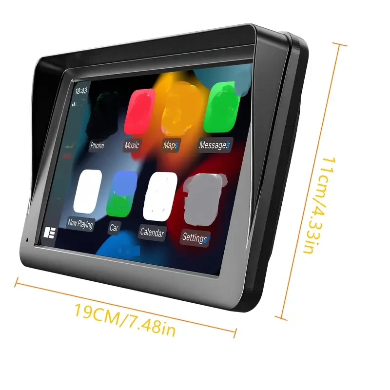 17.78cm CarPlay & Android Auto Screen for Cars