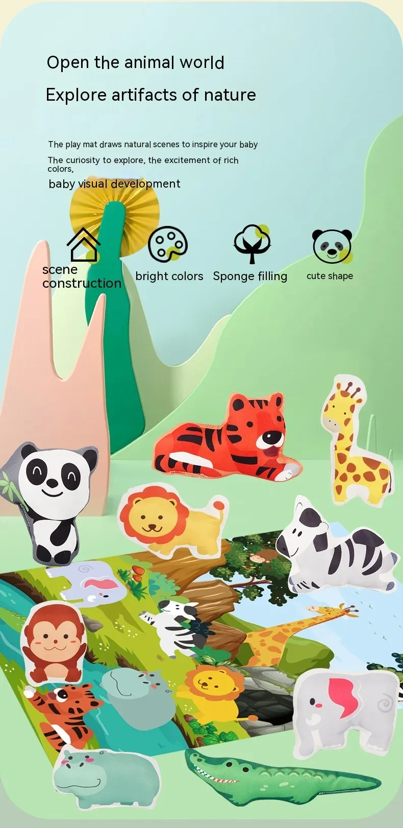 Off-road Vehicle Bag Carpet Ringing Paper Toy Car