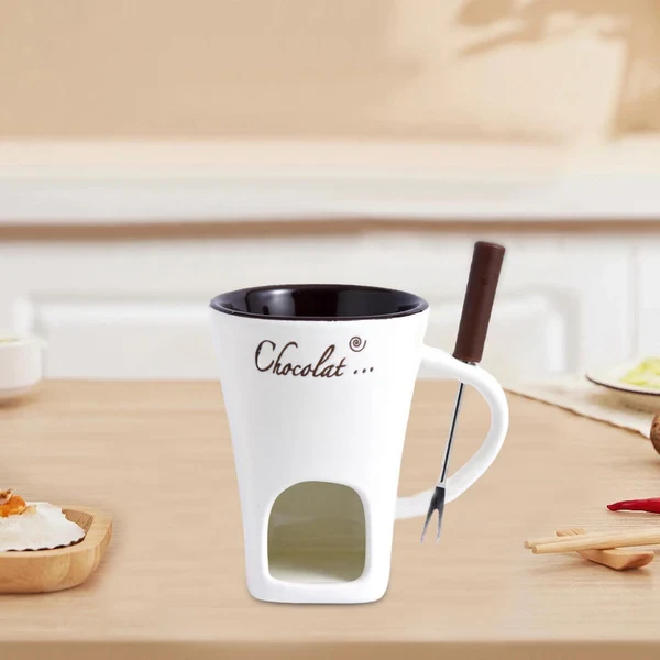 Multi-Functional Ceramic Fondue Mug