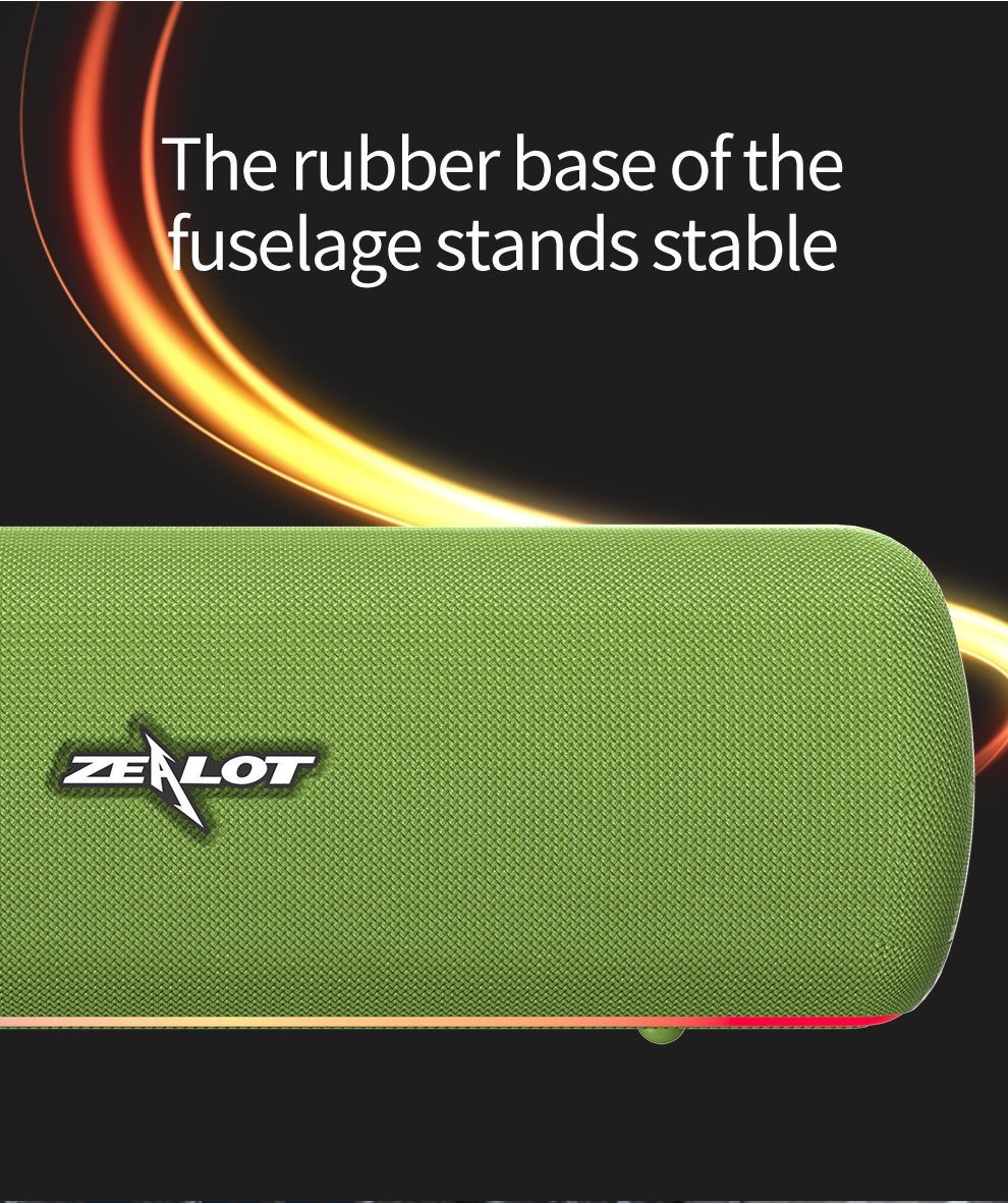 Bluetooth speaker, Zealot S55, HiFi Sound,8 hours Playtime, High Quality Speaker