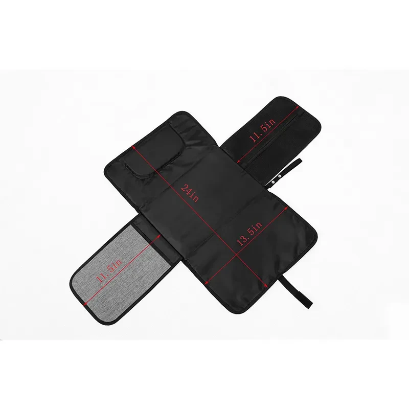 Baby Portable Foldable Washable Compact Travel Nappy Diaper Changing Mat Waterproof Baby Floor Mat Change Play Mat & Storage Bag