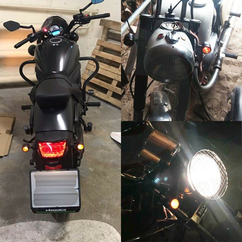 Motorbike Turn Signals Indicator Lights