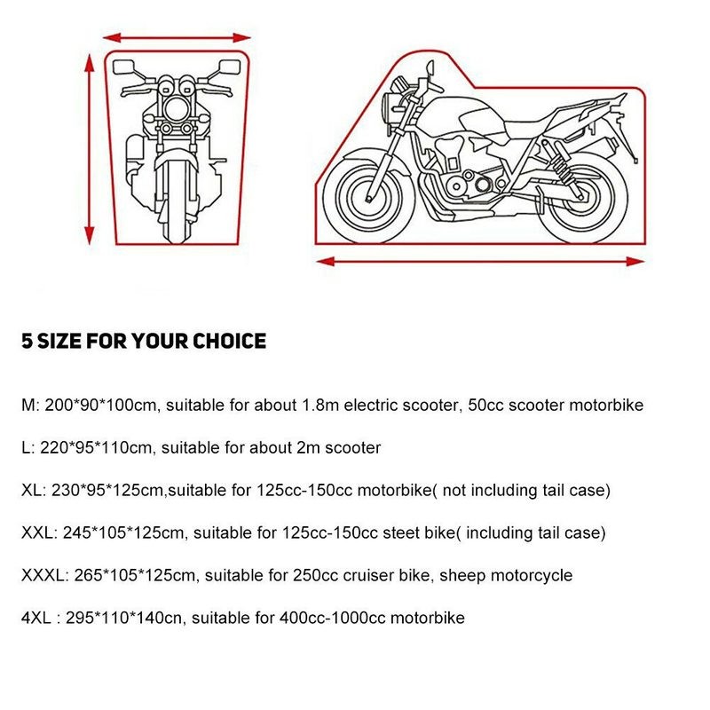 Motorbike Cover Size 3XL