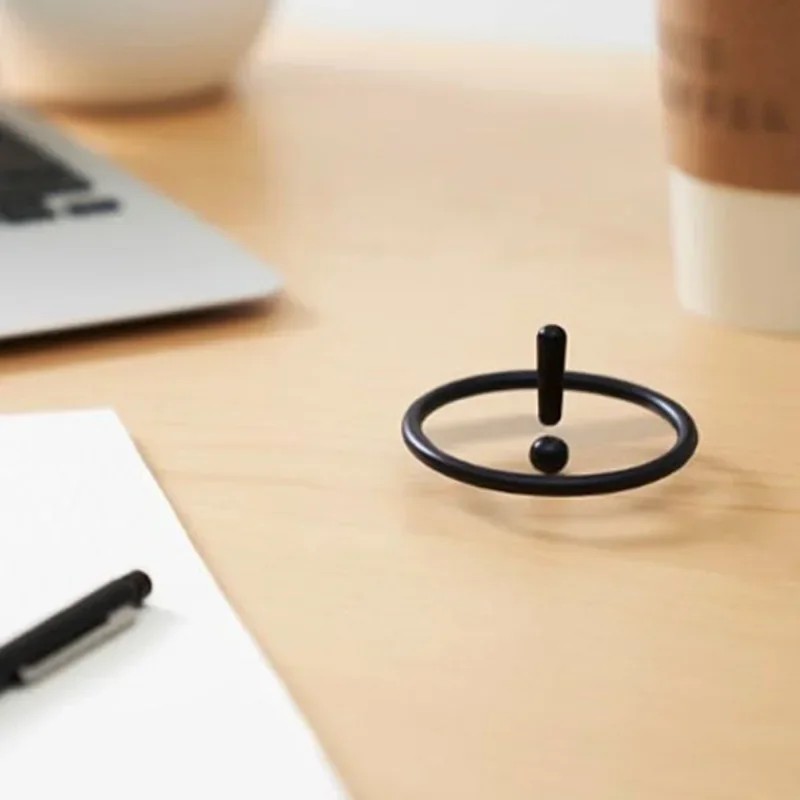 Creative Stress Relief Hovering Exclamation Point Gyroscope - Decompression Spinning Toy for Kids and Adults