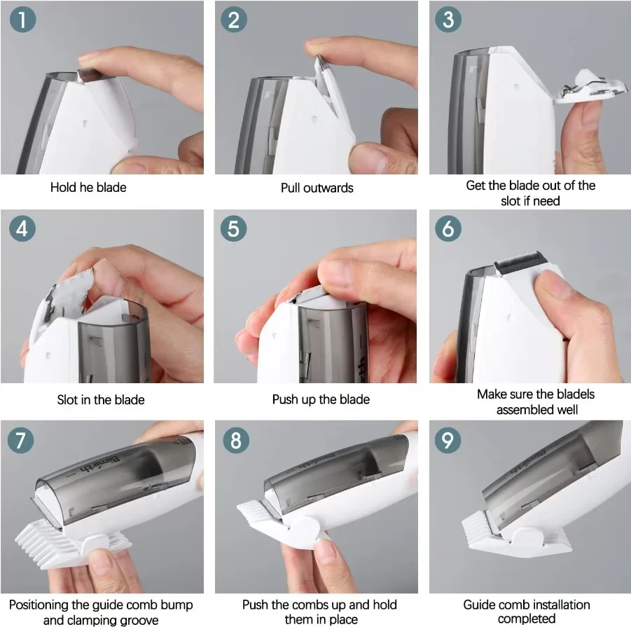 Bimirth Silent Baby Hair Clipper With Hair Vacuum