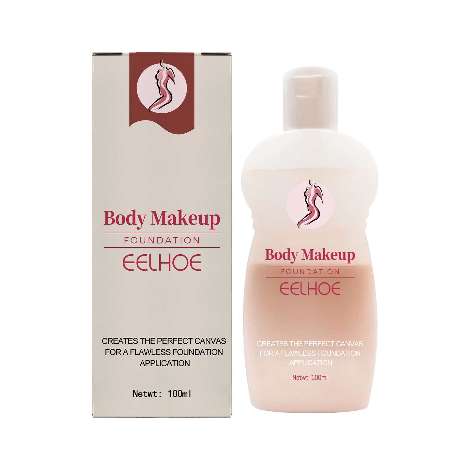 Body Makeup Liquid Foundation Cover