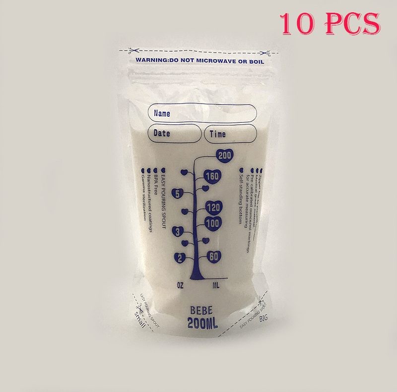 BREASTMILK STORAGE BAGS 10Pcs