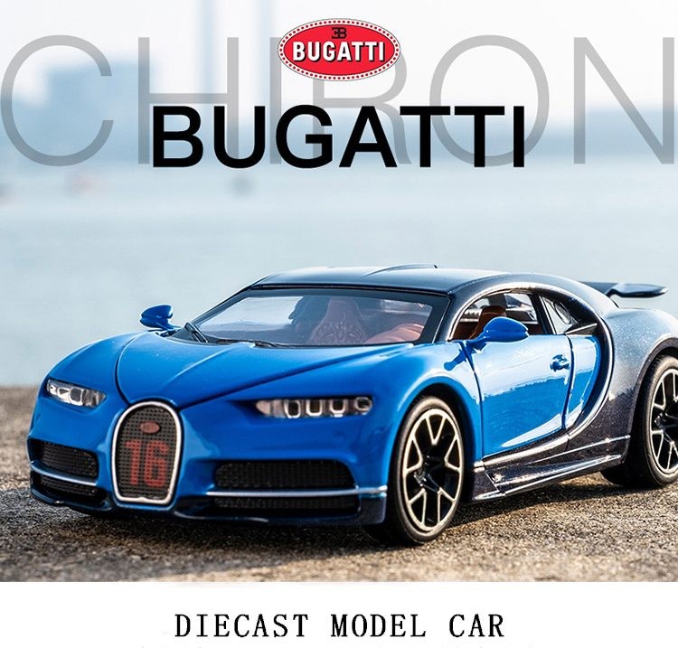 Die Cast Car, BUGATTI Model, 1:32.