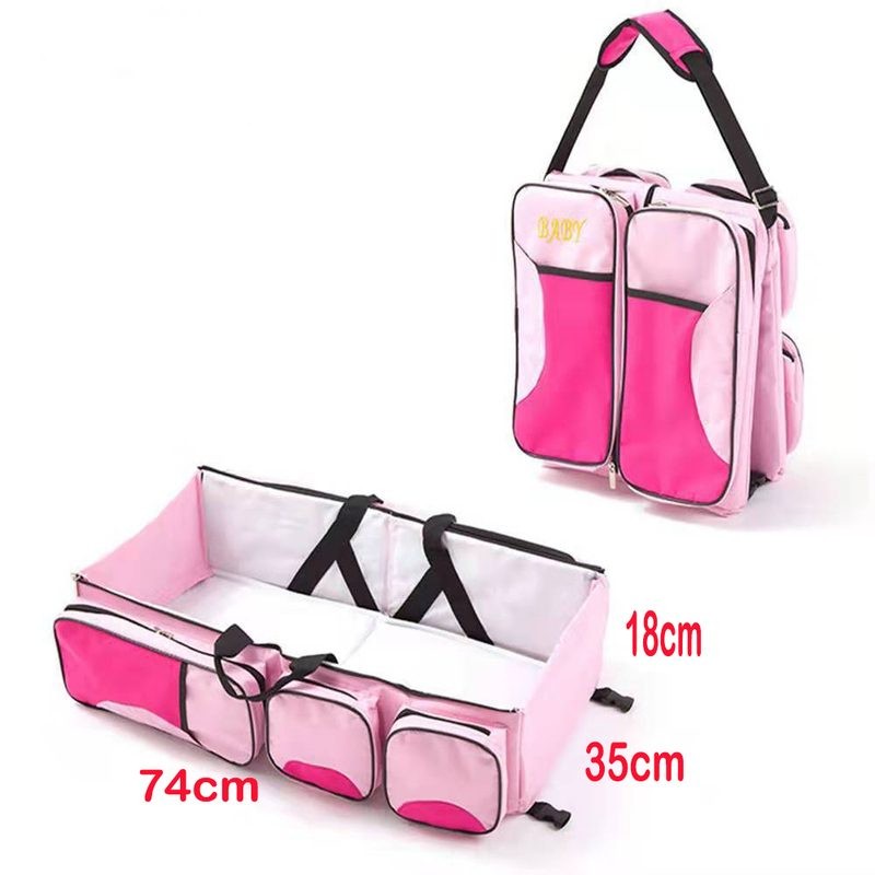 Nappy Bag 3 in 1 PINK