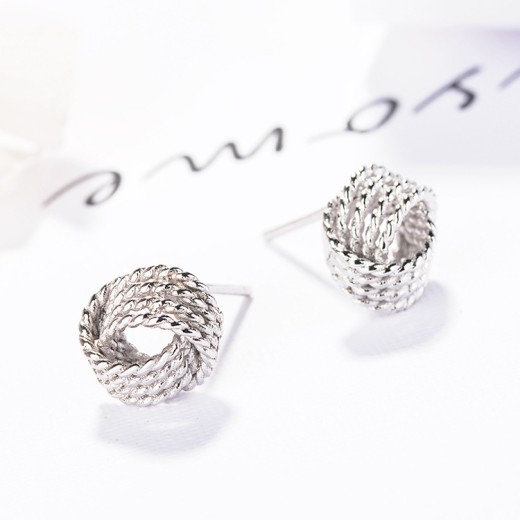 Personalized Christmas Gift Geometric Stud Earrings