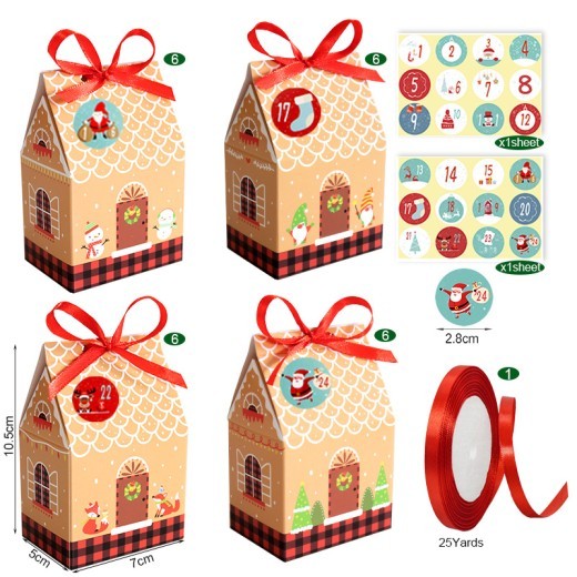 Christmas House Candy Box Small Gift