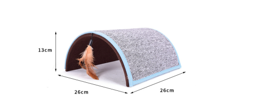 Carpet plush cat scratch board