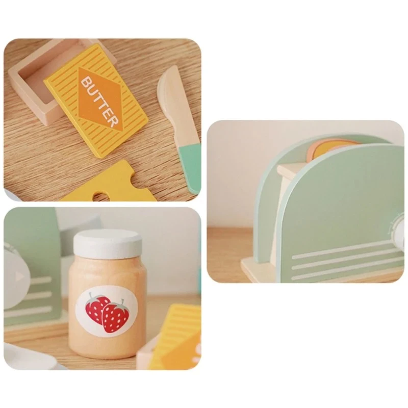 My Little Bread Maker - Wooden Toy Pretend Play Kidsco