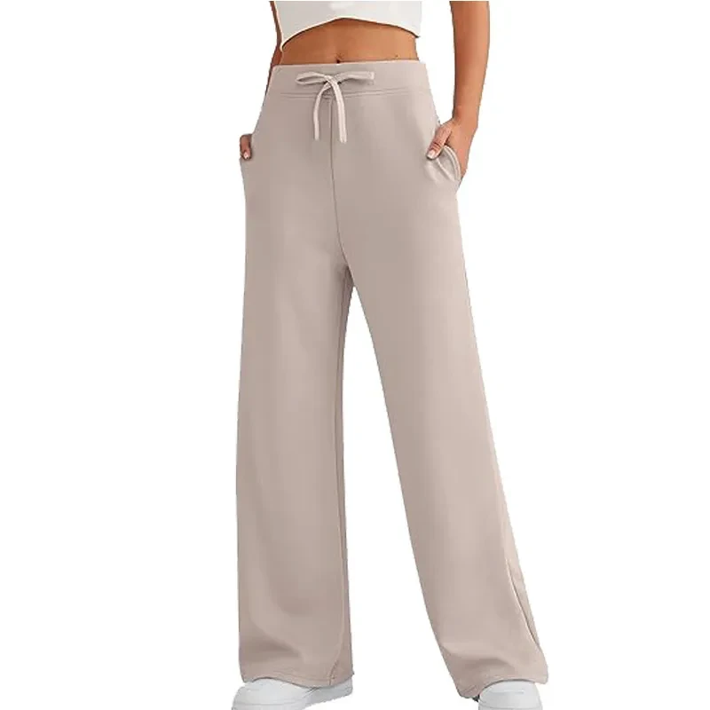 Women's Autumn Leisure Loose Wide-leg Pants