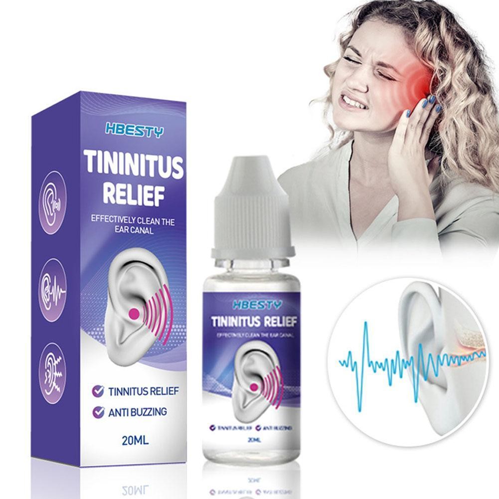 Ear Ringing Relieving Drops - Soften Earwax, Canal Blockage, Earache, and Tinnitus Treatment