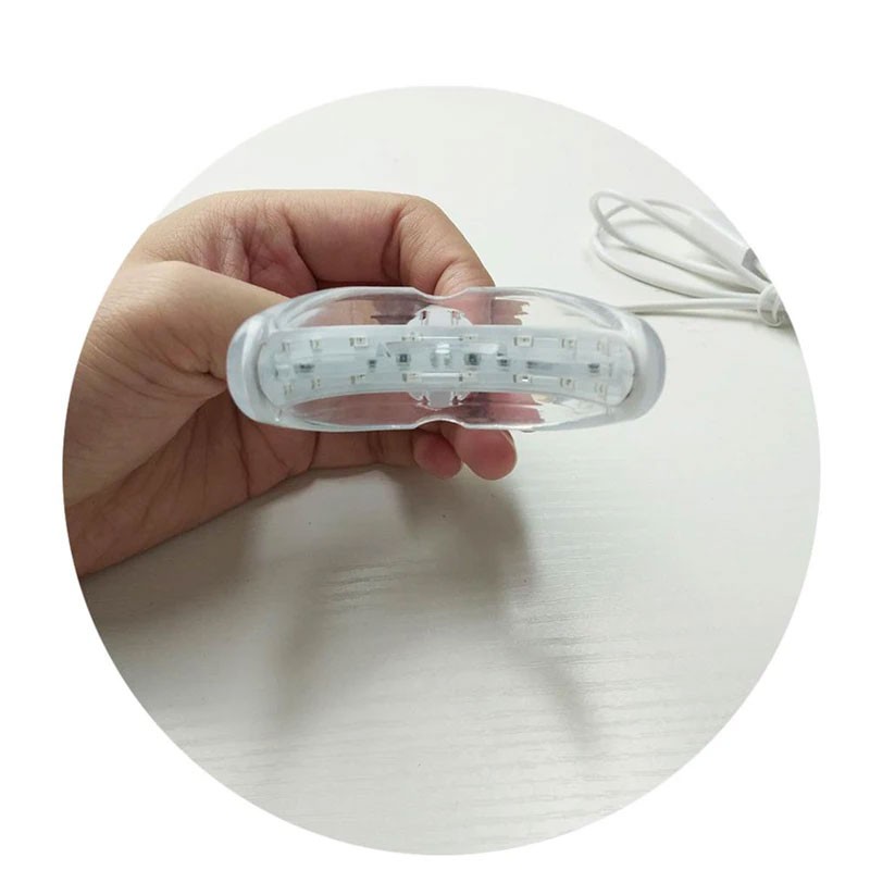 In Stock 16 Lamp Bead Data Line Dental Whitening Instrument with Blue Tooth Base and Mobile Phone Compatibility