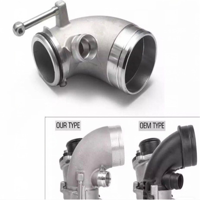 Modified Plus-sized Turbine Tube 90 Degree Elbow Applicable To Lateral Engine Positioning