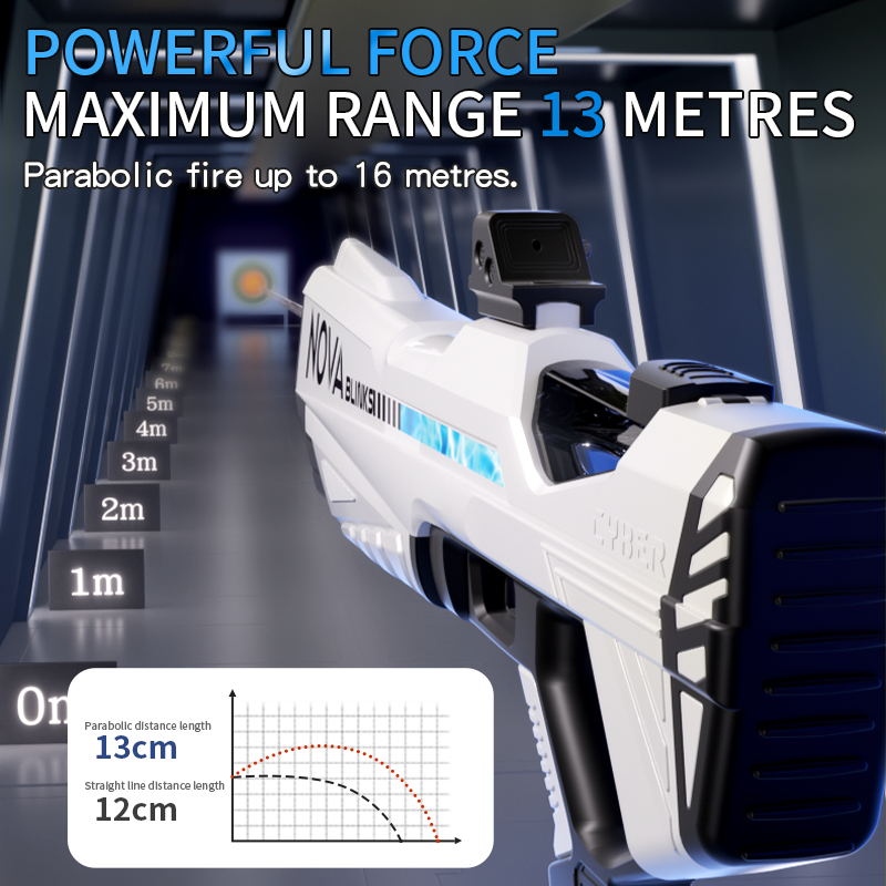 Extra Large Electric Water Gun Toy - High-Pressure Automatic Water Spray