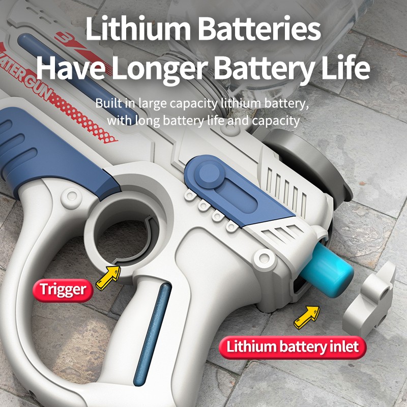 2023 Electric Automatic Water Gun - High-Pressure Outdoor Toy for Kids