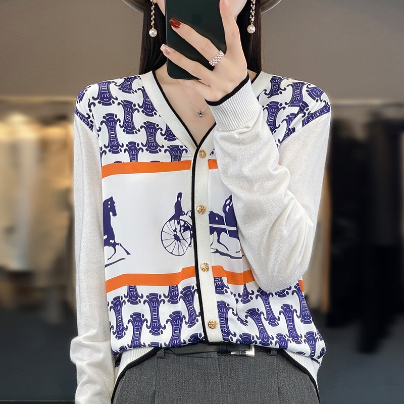 Women's Fashionable Stylish Casual Knitted Cardigan
