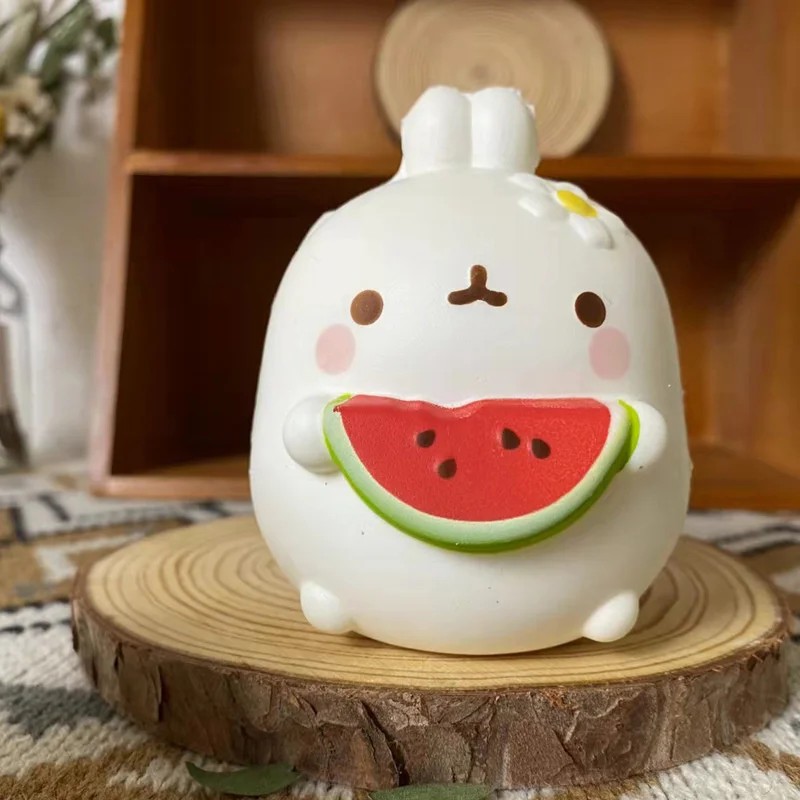 NEW Cute Chick Rabbit Strawberry Jumbo Squishy - Kawaii Animal Slow Rising Stress Ball for Adults and Kids