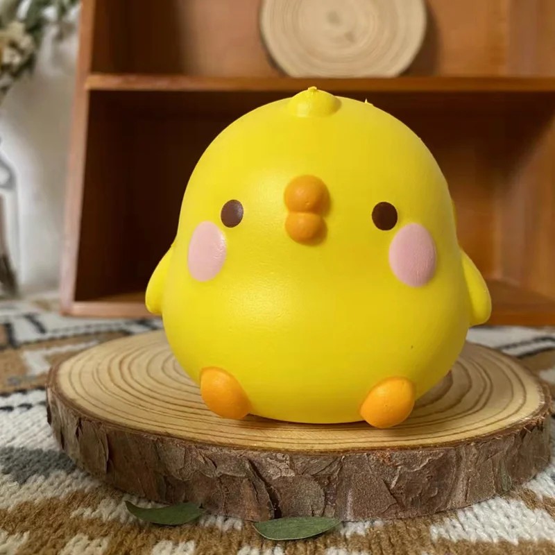 NEW Cute Chick Rabbit Strawberry Jumbo Squishy - Kawaii Animal Slow Rising Stress Ball for Adults and Kids