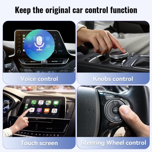 Mini 2-in-1 Carplay USB Interface Wireless Data