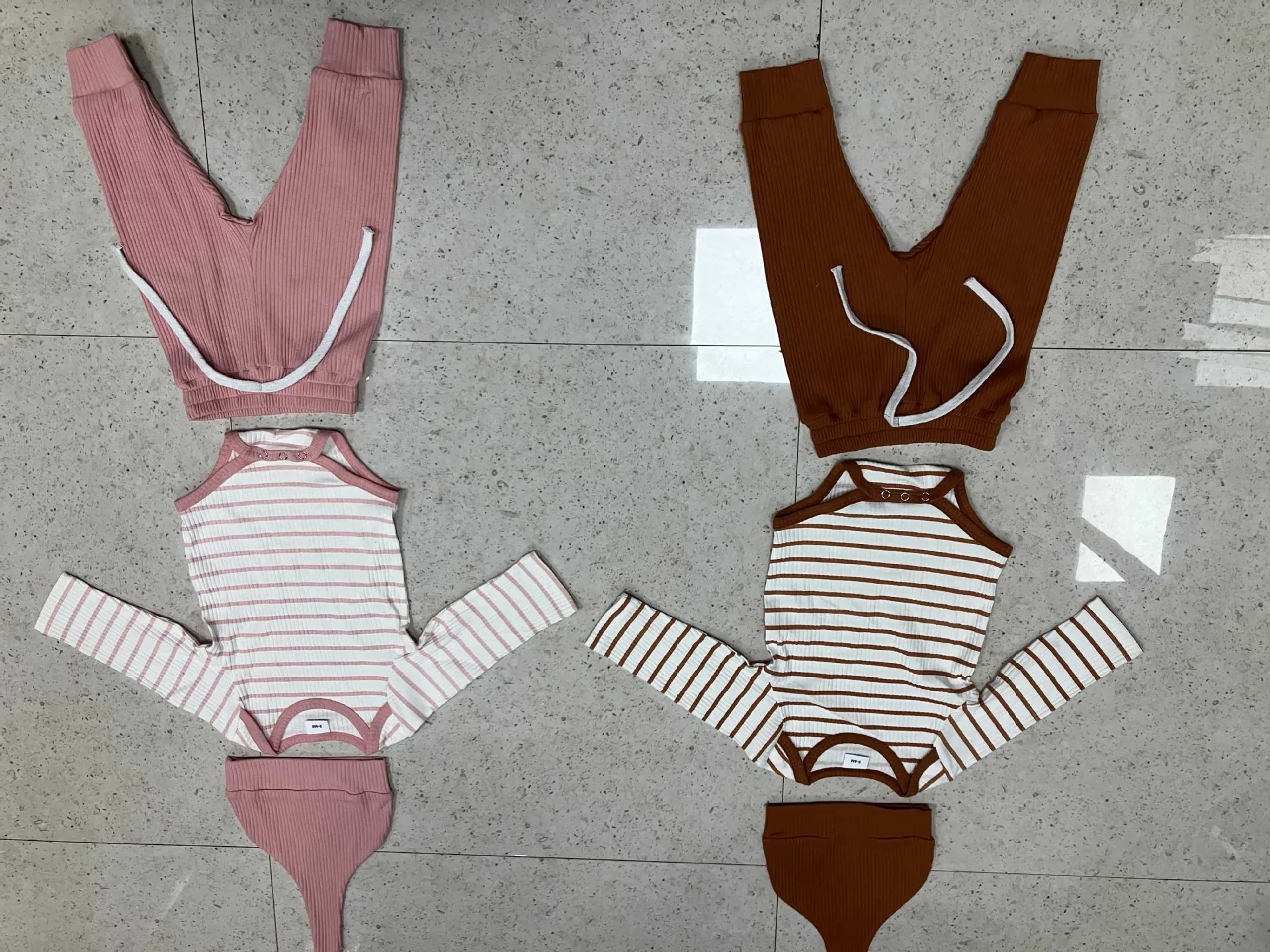 Long Pants Hat Long Sleeved Jumpsuit Set