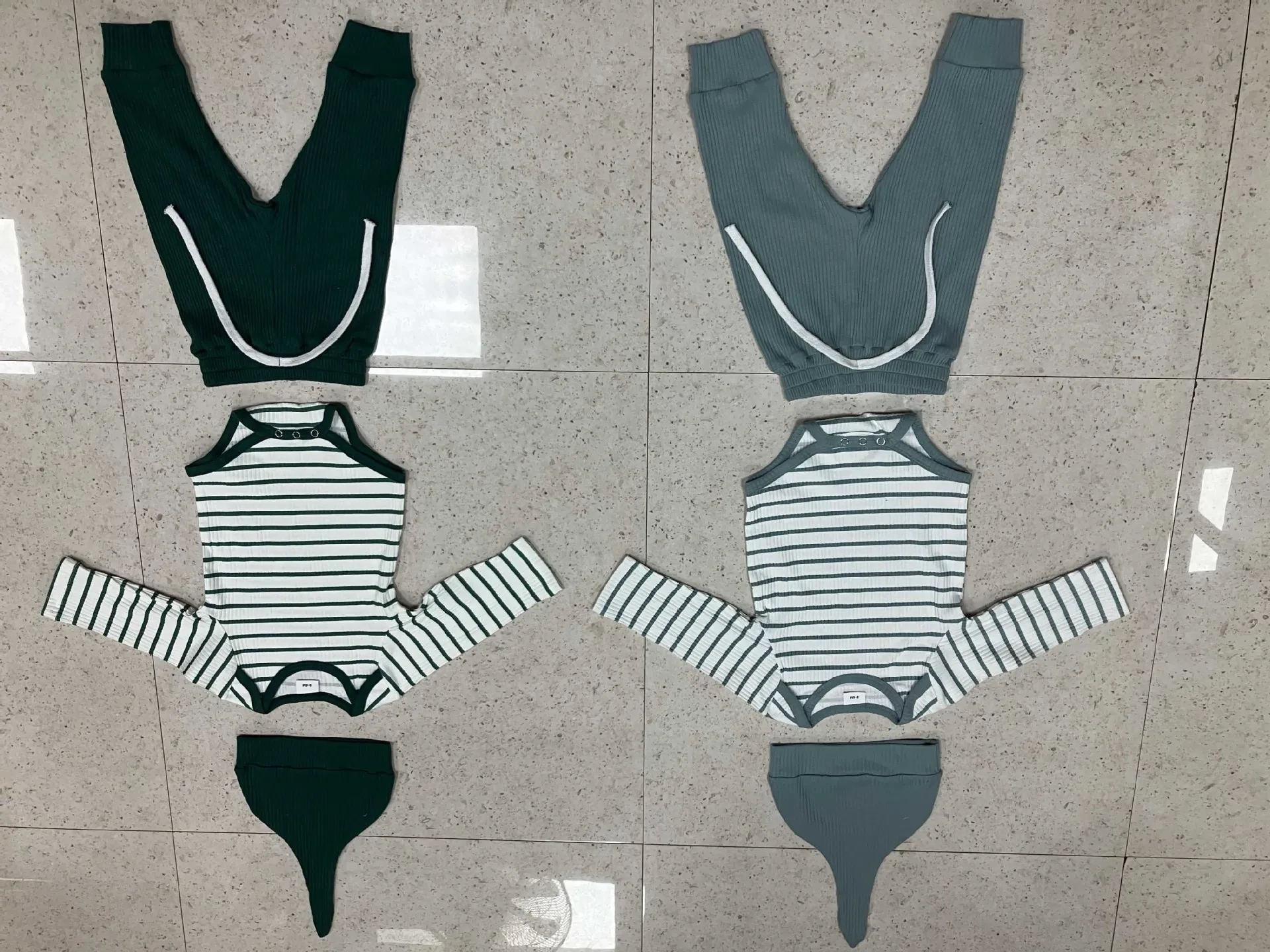 Long Pants Hat Long Sleeved Jumpsuit Set