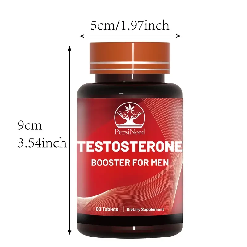 120 Tablets NIGHT POWER Testosterone Booster - Horny Goat Weed Extract, Tribulus Terrestris Fruit Extract For Muscle Health, Energy, Testosterone Support, Prostate Health, Vitality, Inner Strength & Men's Confidence