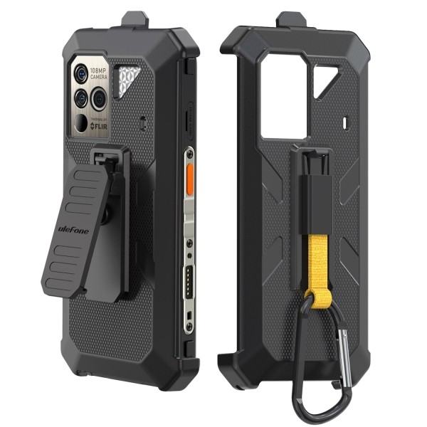 Original Ulefone Power Armor 18T Protective Case - Multifunctional Back Clip Cover