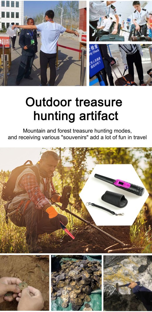 Outdoor Treasure Hunt Handheld Metal Detector
