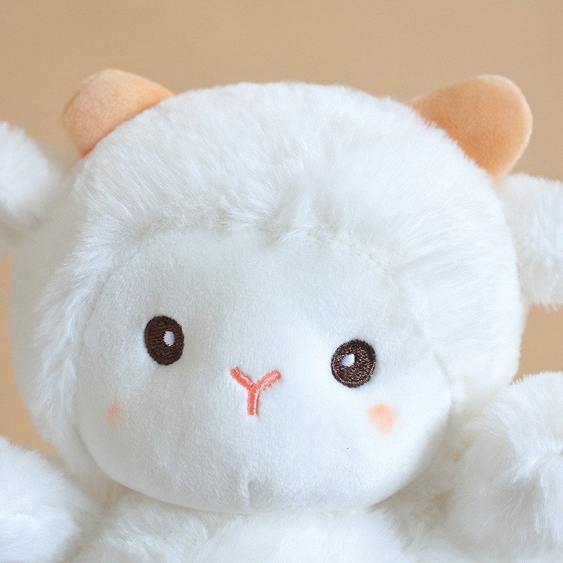 23CM Super Cute Sheep Plush Dolls - Kawaii Rabbit and Alpaca Stuffed Animal Pillow