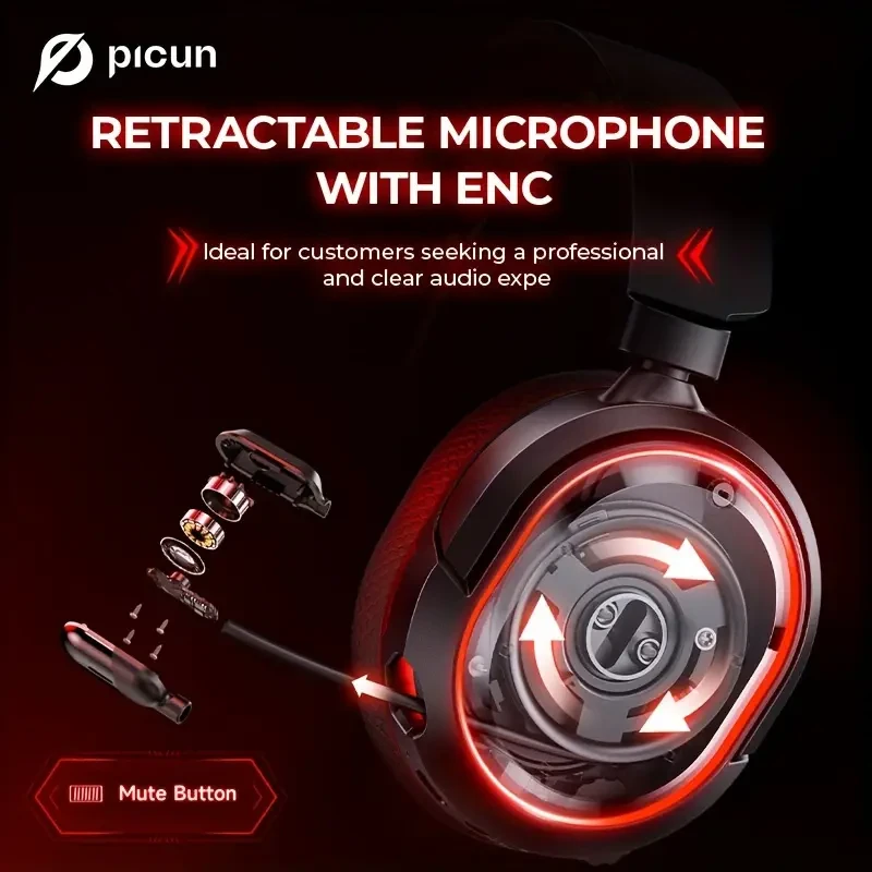 100H Playtime KOFIRE UG-08 Wireless Gaming Headset