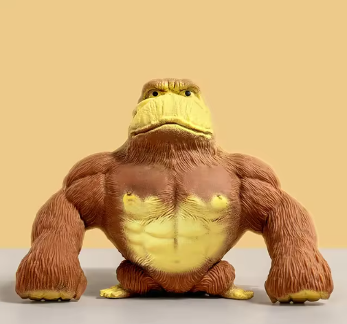 14cm Antistress Orangutan Fidget Toys Squishy Elastic Monkey Funny Decompression Gorilla Stress Relief Games Toy for Adults Kids