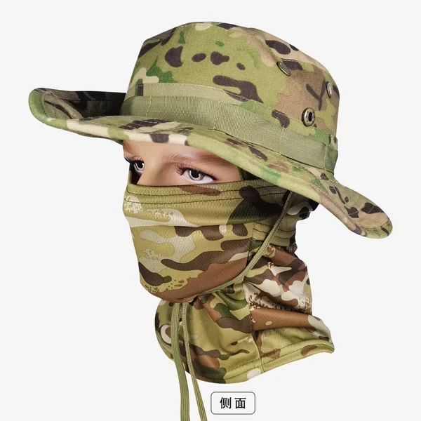 Cooling Neck Gaiter Face Mask Boonie Hat Set
