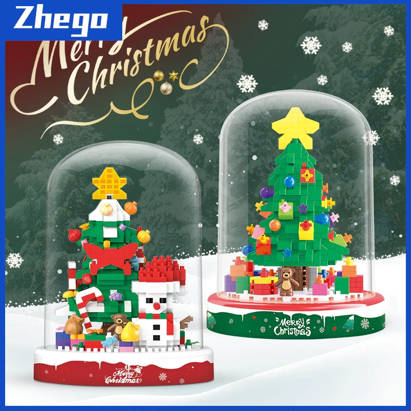 Christmas Day Bricks Christmas Gifts Nano Block Christmas Gift Christmas Tree Christmas Toys Boys Girl Christmas Gifts