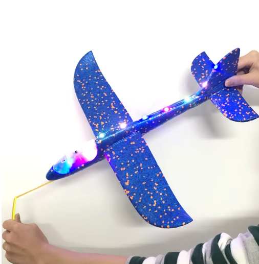 50CM Big Foam Plane Glider Hand Throw Airplane Light Inertial EPP Bubble Planes Outdoor Launch Kids Toys for Children Boys Gift