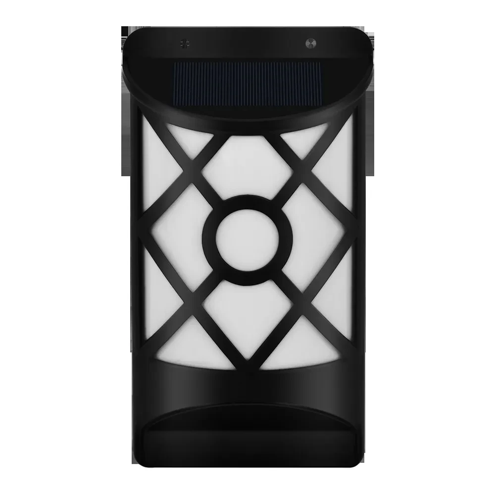Solar wall lamp induction lamp flame torch flame