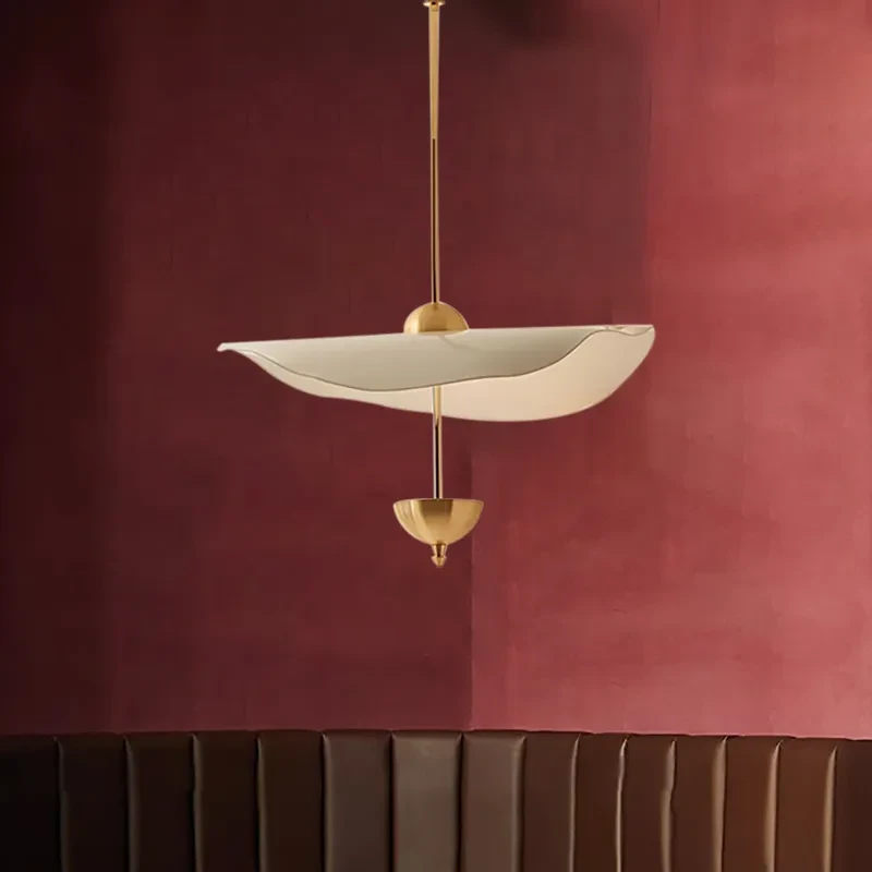 Lotus Leaf Chandelier In Window