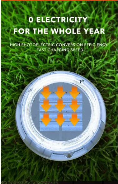 Solar LED Light Outdoor Lawn Lamp Garden Light