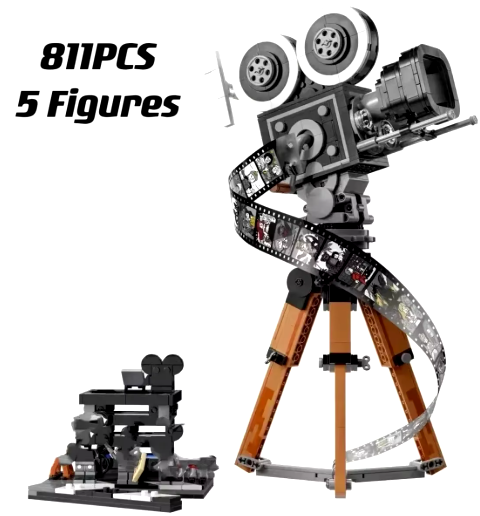 2023 NEW 43230 Tribute Camera 811PCS Building Set 100th Anniversary Collectible Bricks Building Toys Gift for Kids Adult Fans