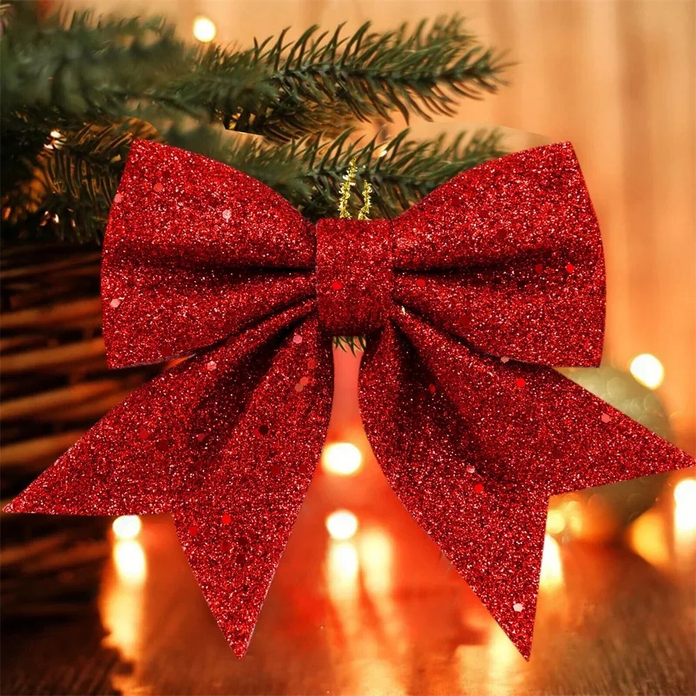 Sparkling Christmas Bows