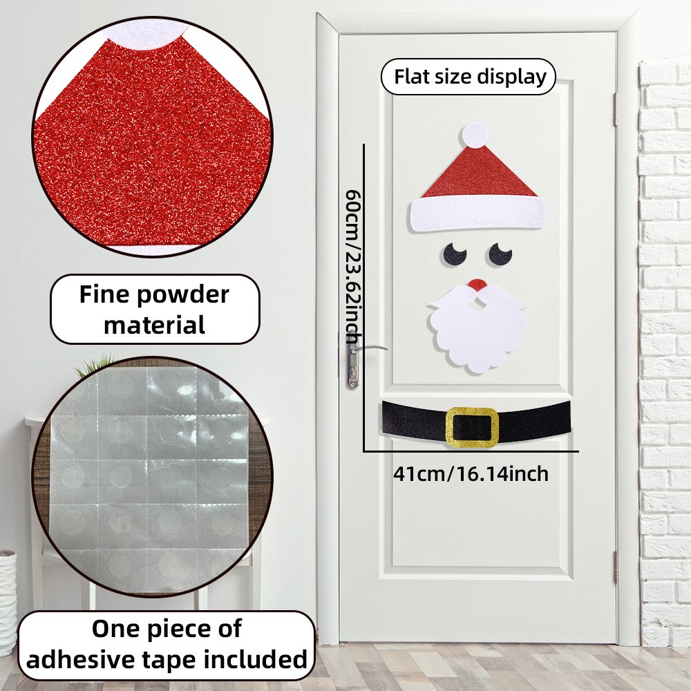 Christmas Decoration Christmas Door Window Stickers