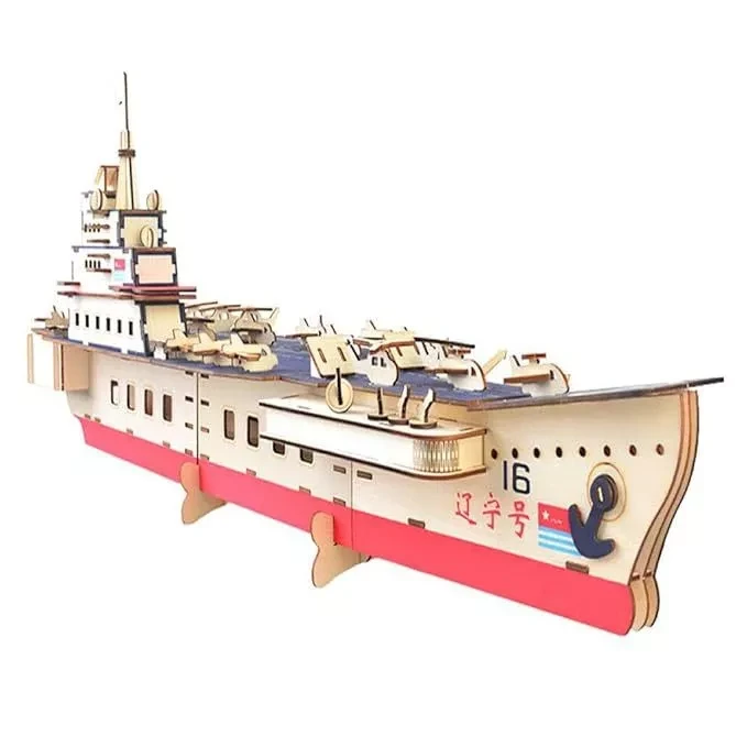 3D Puzzle Miniature Large Ship Liaoning Aircraft XA-G035H
