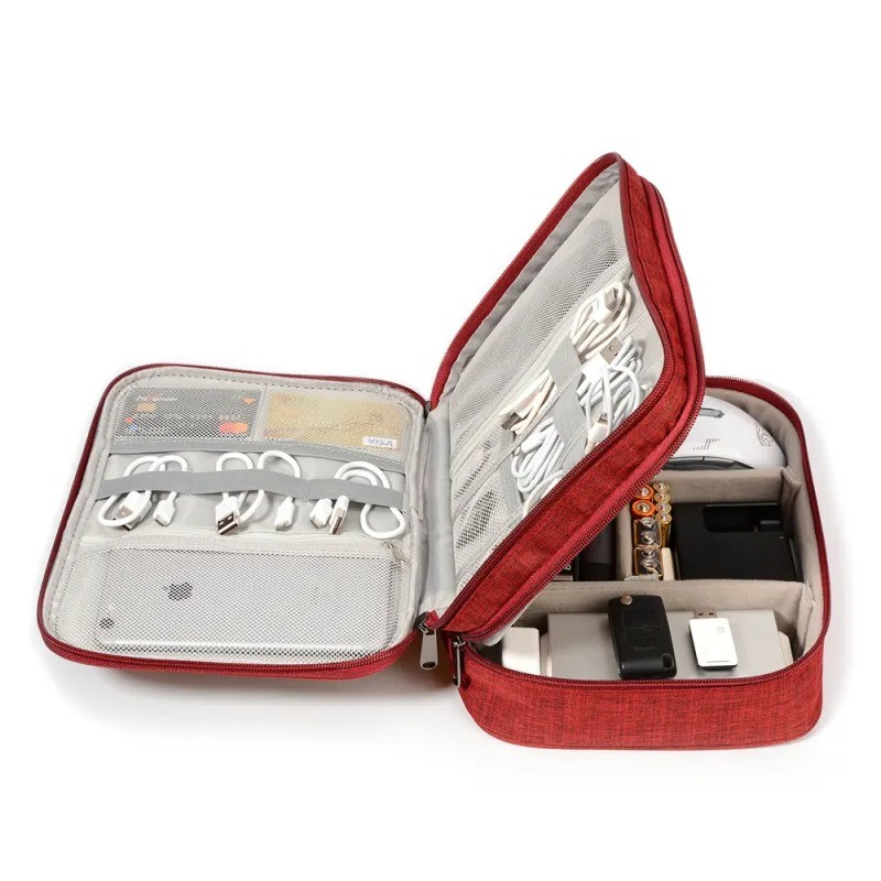 Travel Electronic Accessories Carrying Case